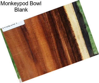 Monkeypod Bowl Blank