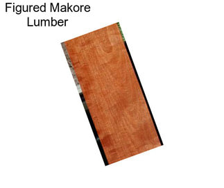 Figured Makore Lumber