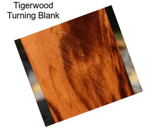 Tigerwood Turning Blank