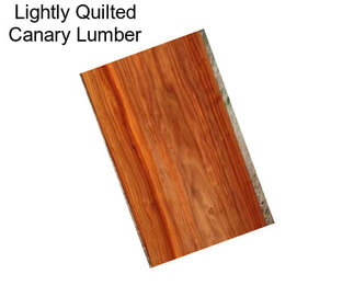 Lightly Quilted Canary Lumber