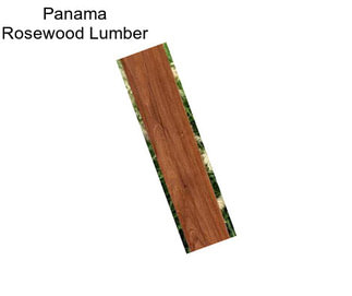 Panama Rosewood Lumber