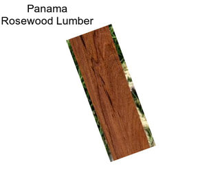 Panama Rosewood Lumber