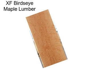 XF Birdseye Maple Lumber