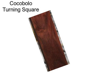Cocobolo Turning Square