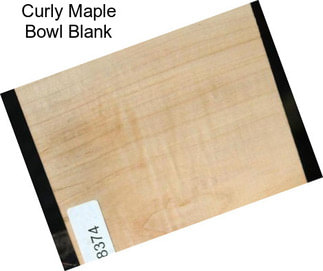 Curly Maple Bowl Blank