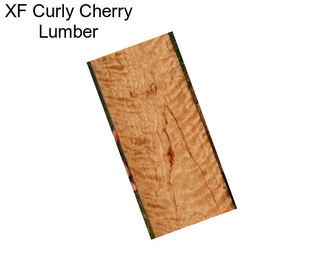 XF Curly Cherry Lumber