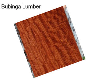 Bubinga Lumber