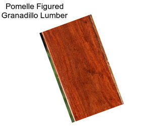 Pomelle Figured Granadillo Lumber