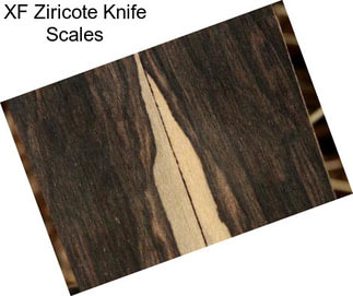 XF Ziricote Knife Scales