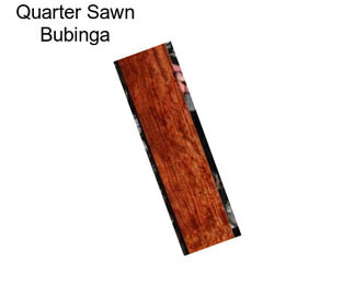 Quarter Sawn Bubinga