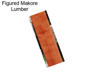 Figured Makore Lumber