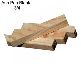 Ash Pen Blank - 3/4\