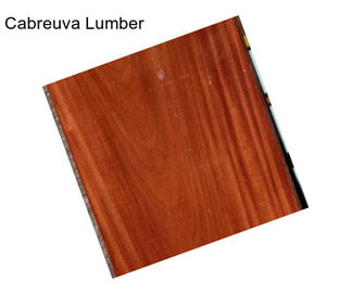 Cabreuva Lumber