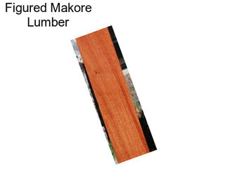 Figured Makore Lumber