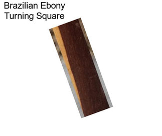 Brazilian Ebony Turning Square