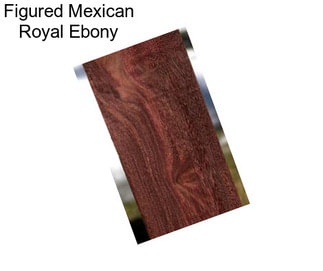 Figured Mexican Royal Ebony