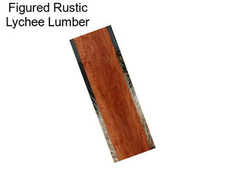 Figured Rustic Lychee Lumber