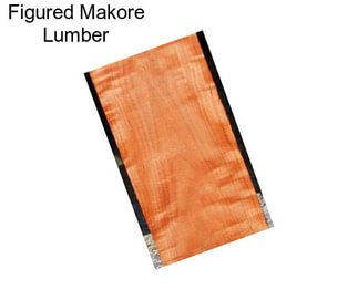 Figured Makore Lumber