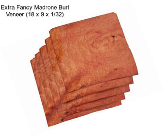 Extra Fancy Madrone Burl Veneer (18 x 9 x 1/32)