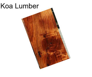 Koa Lumber