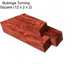 Bubinga Turning Square (12\