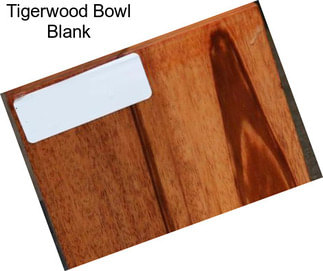 Tigerwood Bowl Blank