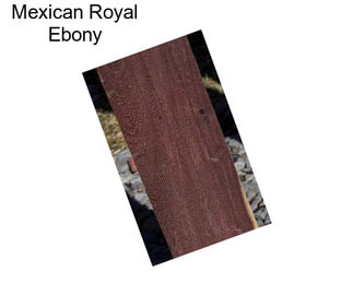 Mexican Royal Ebony