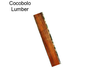 Cocobolo Lumber