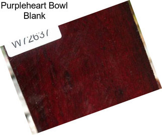 Purpleheart Bowl Blank