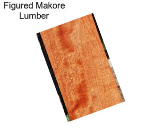 Figured Makore Lumber