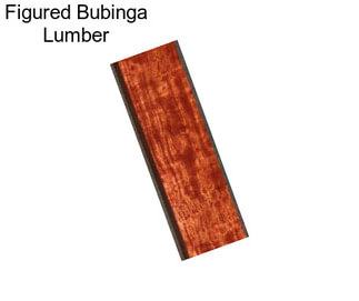 Figured Bubinga Lumber