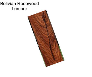 Bolivian Rosewood Lumber