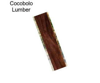 Cocobolo Lumber