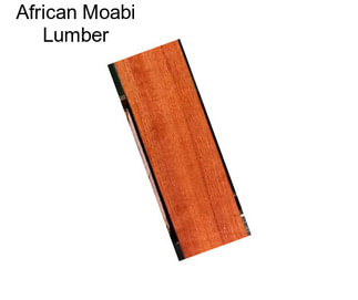 African Moabi Lumber