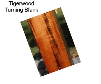 Tigerwood Turning Blank