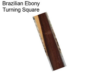 Brazilian Ebony Turning Square