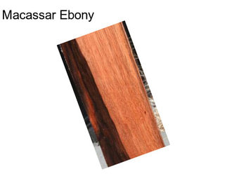 Macassar Ebony