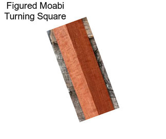 Figured Moabi Turning Square