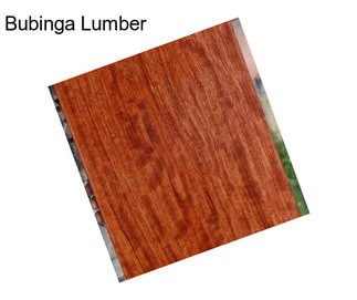 Bubinga Lumber