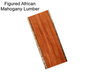 Figured African Mahogany Lumber