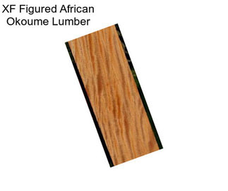 XF Figured African Okoume Lumber