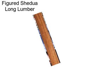 Figured Shedua Long Lumber