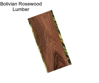 Bolivian Rosewood Lumber