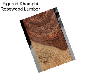 Figured Khamphi Rosewood Lumber