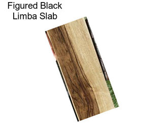 Figured Black Limba Slab