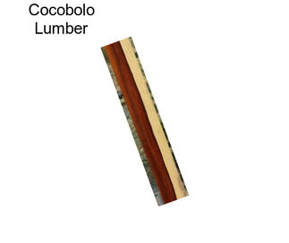 Cocobolo Lumber