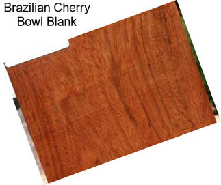 Brazilian Cherry Bowl Blank