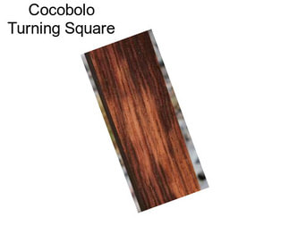 Cocobolo Turning Square