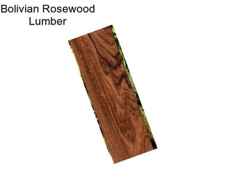 Bolivian Rosewood Lumber