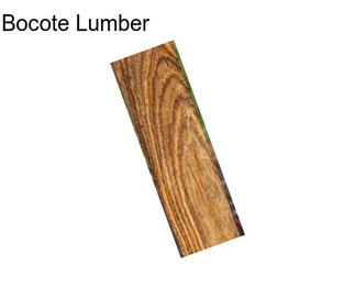 Bocote Lumber